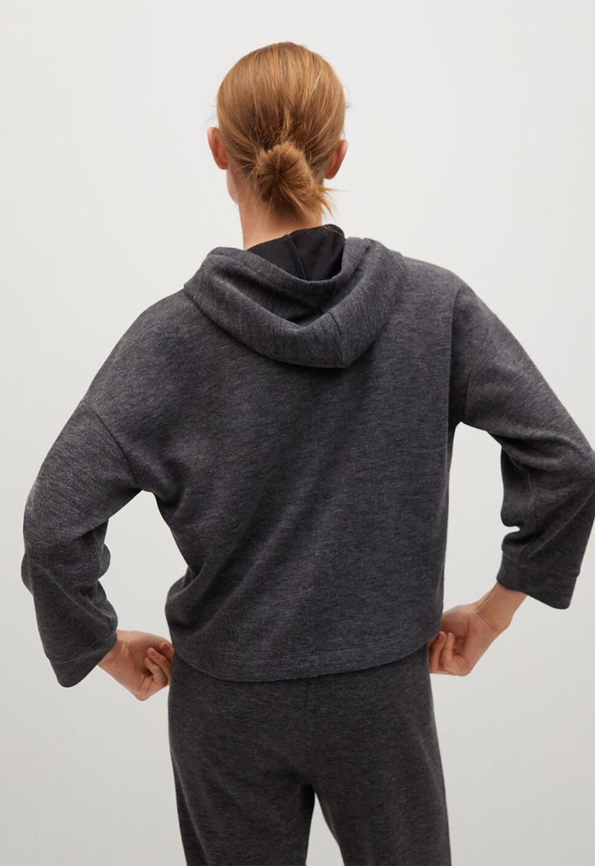 MANGO - Sweatshirt maxime - dark grey