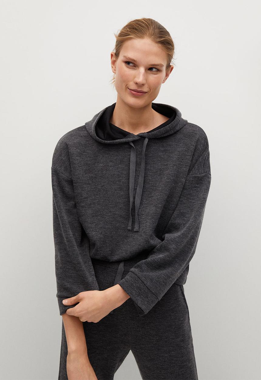MANGO - Sweatshirt maxime - dark grey