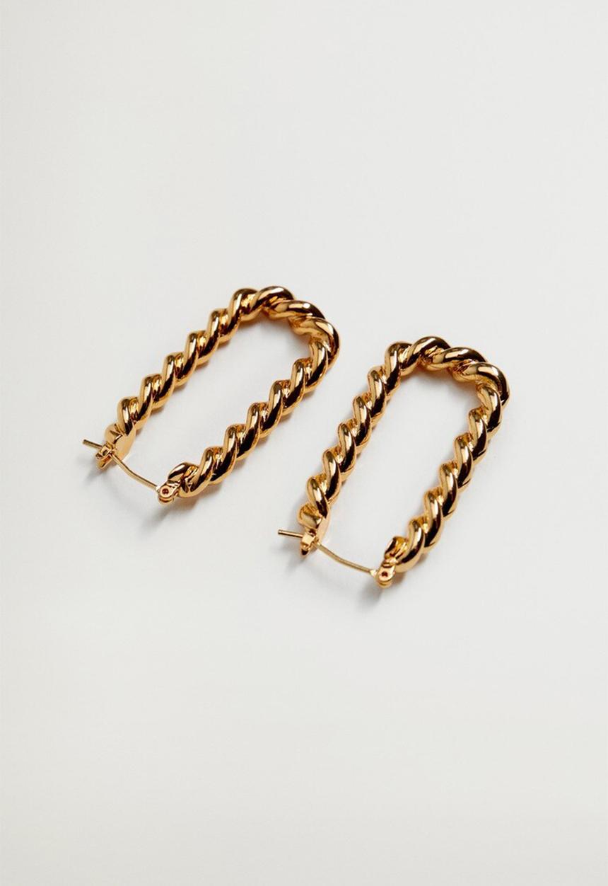 Violeta by Mango - Rigel earrings - gold