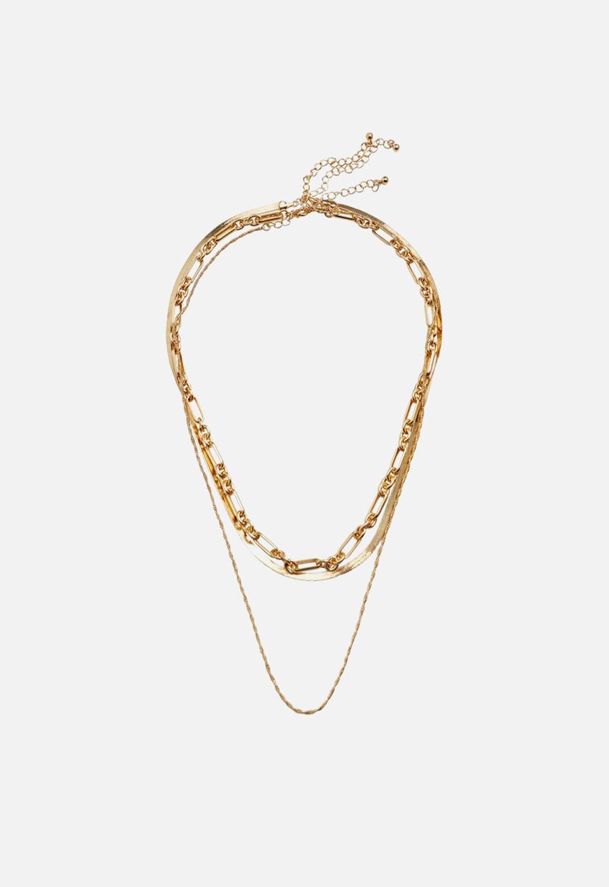 Violeta by Mango - Bunda necklace - gold