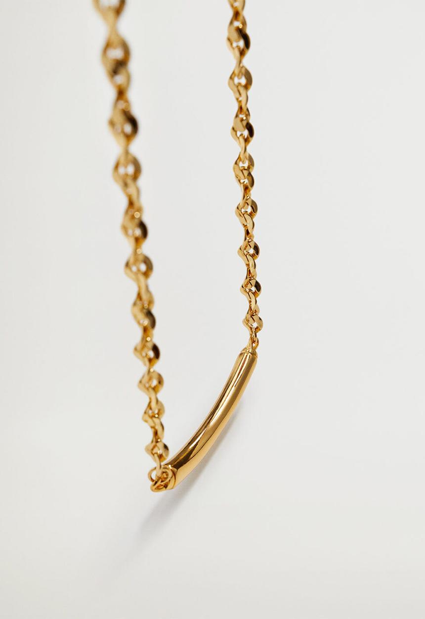 Violeta by Mango - Ain necklace - gold