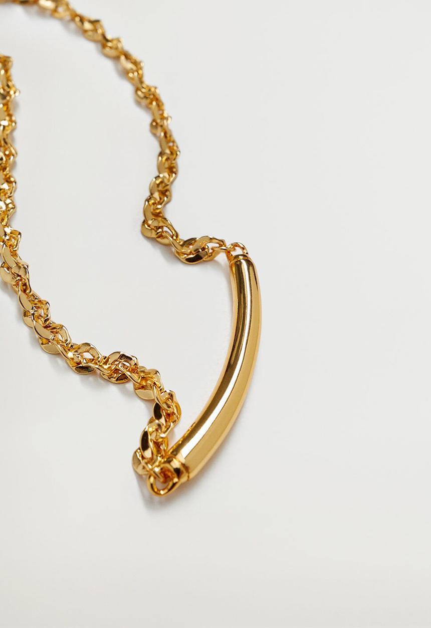 Violeta by Mango - Ain necklace - gold