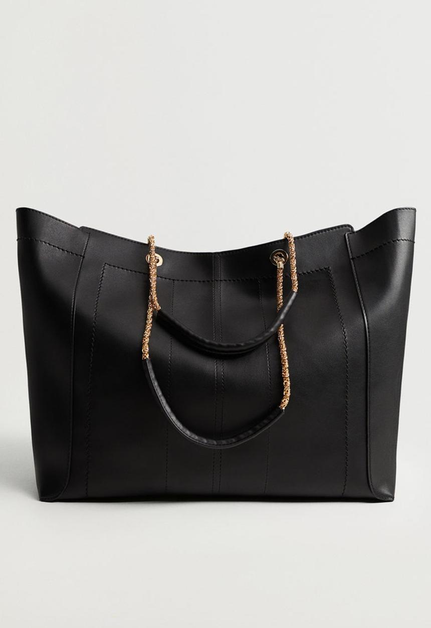 MANGO - Pura bag - black