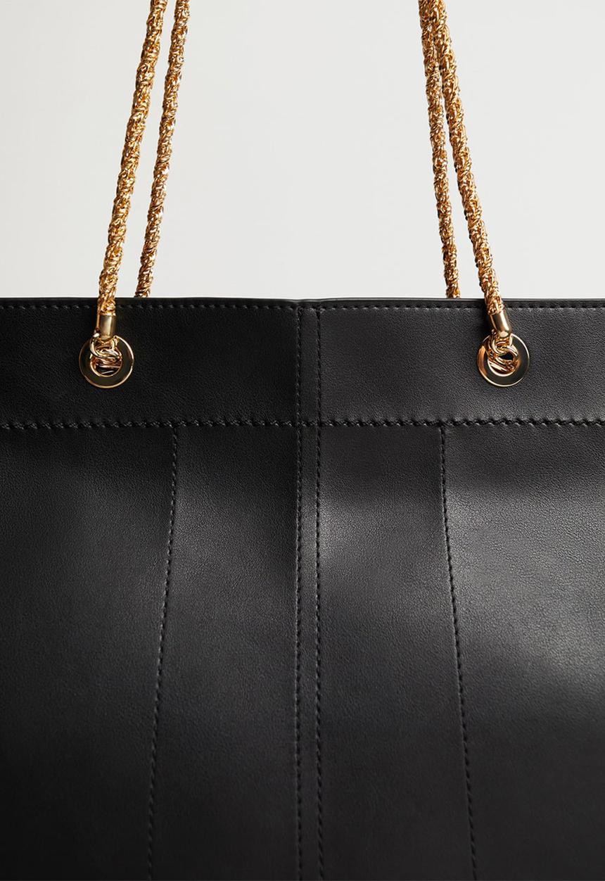 MANGO - Pura bag - black