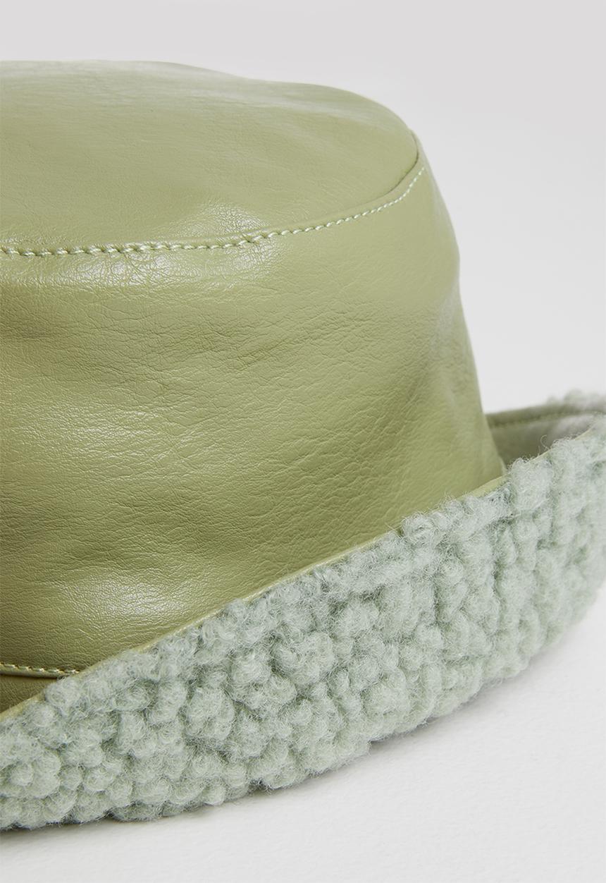 Pop Candy - Reversible bucket hat - olive