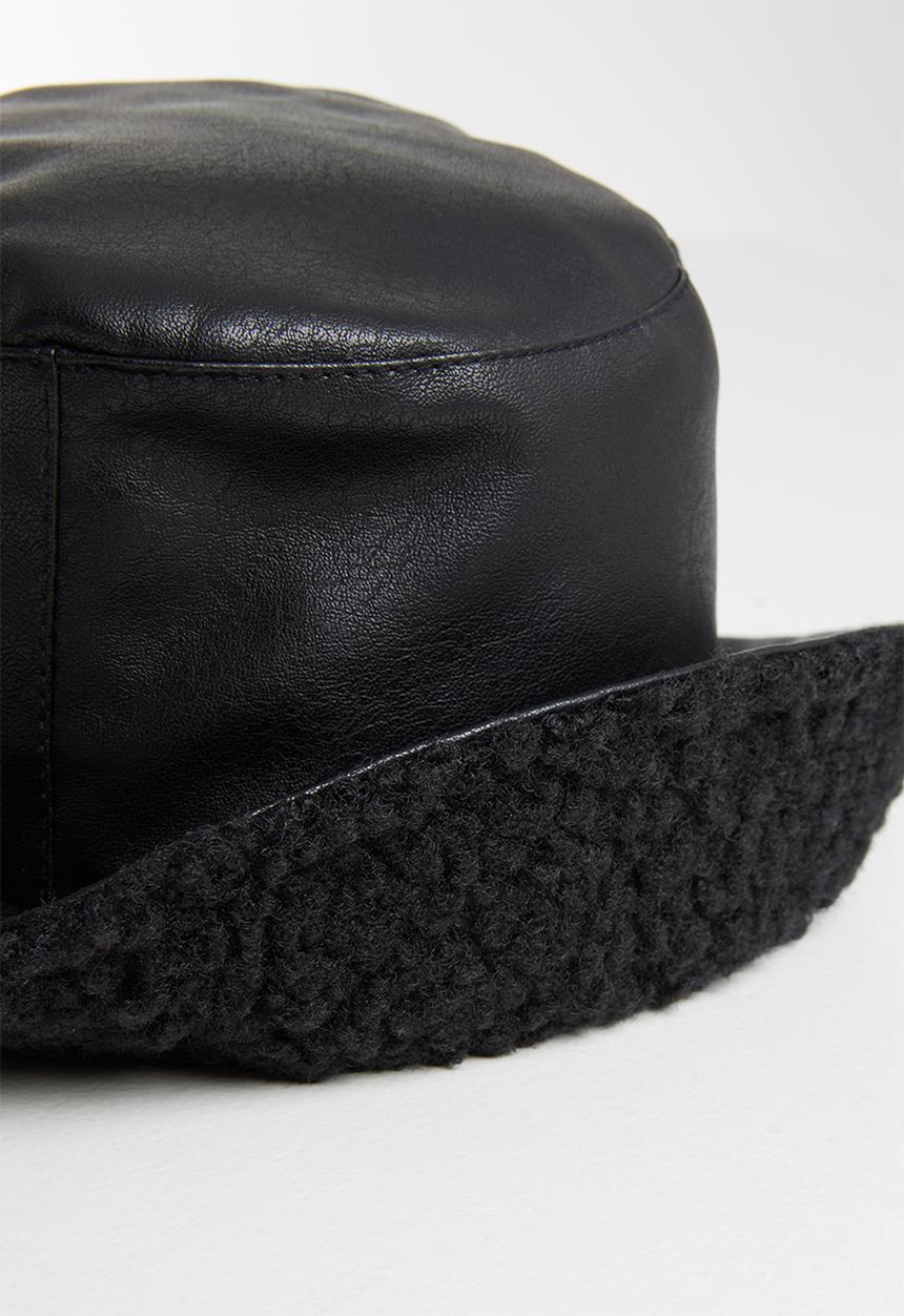 Pop Candy - Reversible bucket hat - black