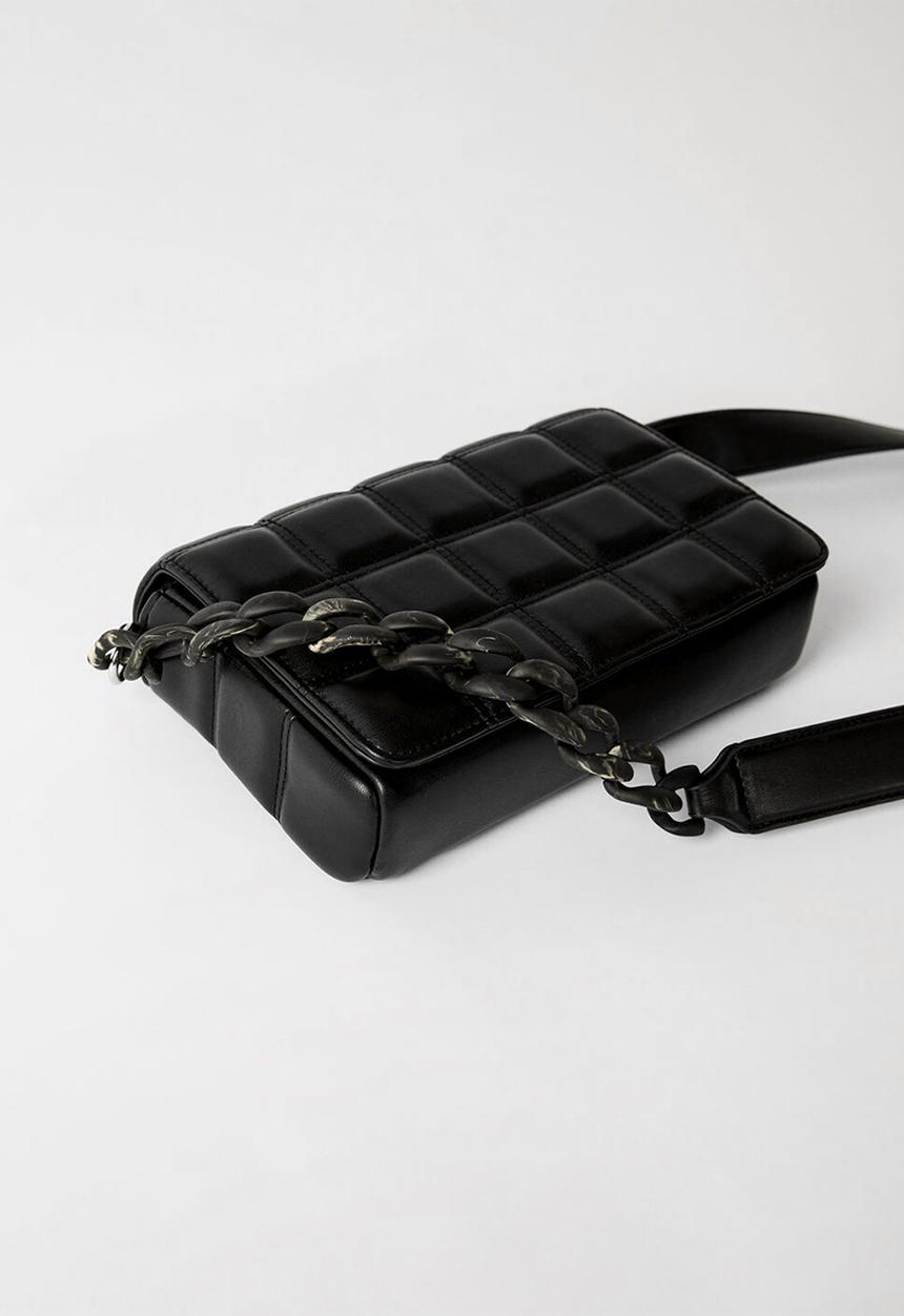 Violeta by Mango - Matt bag - black
