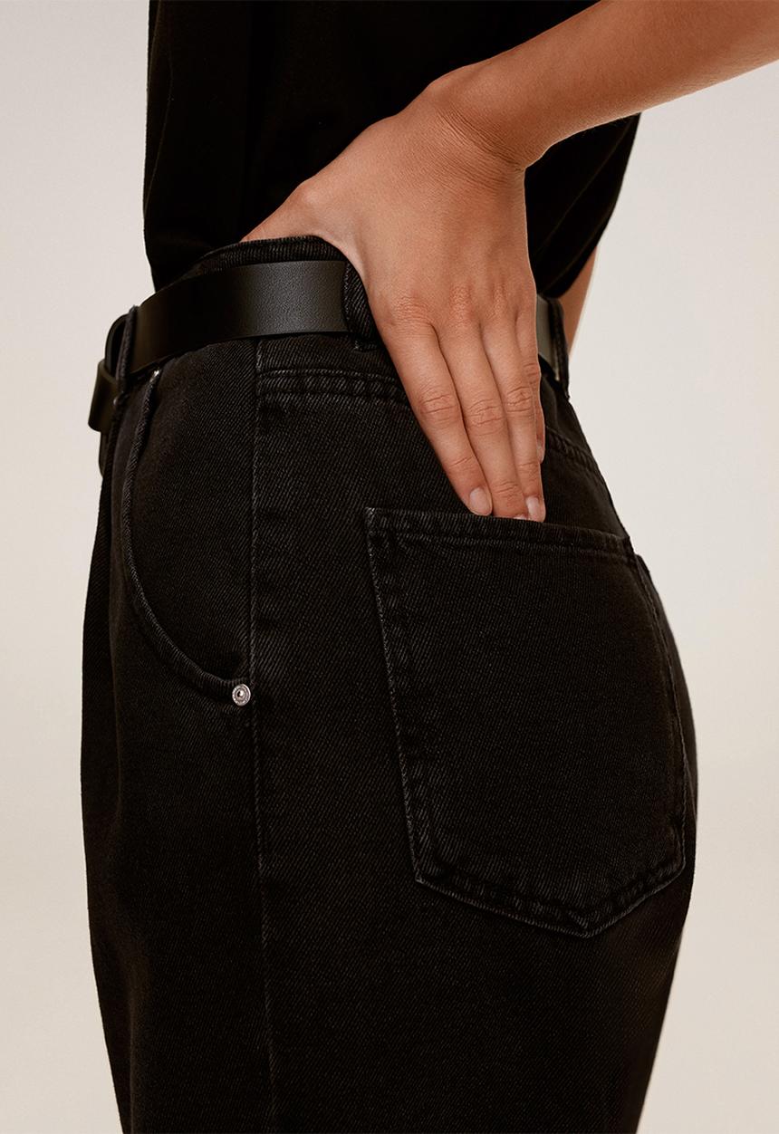 MANGO - Jeans regina - black 