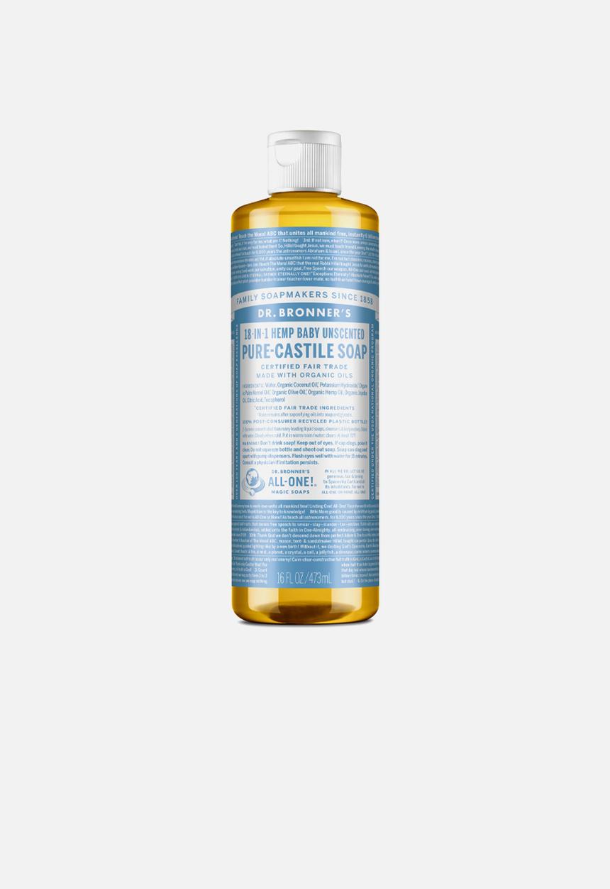 DR. BRONNER'S - Pure-Castile Liquid Soap 18-in-1 Hemp Baby Unscented
