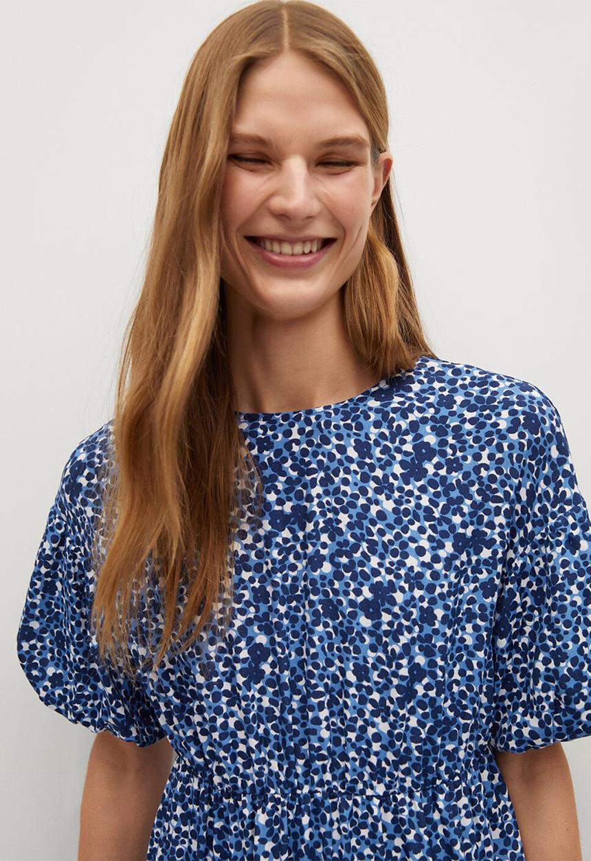MANGO - Dress ocean - navy