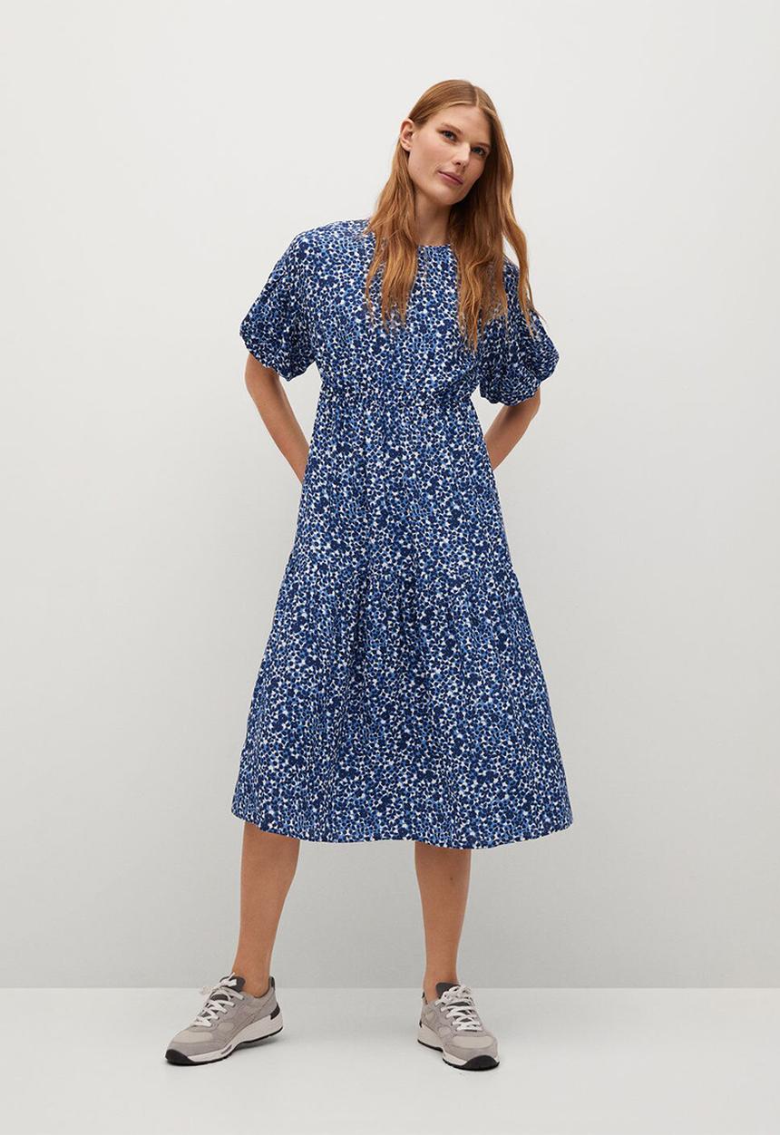 MANGO - Dress ocean - navy