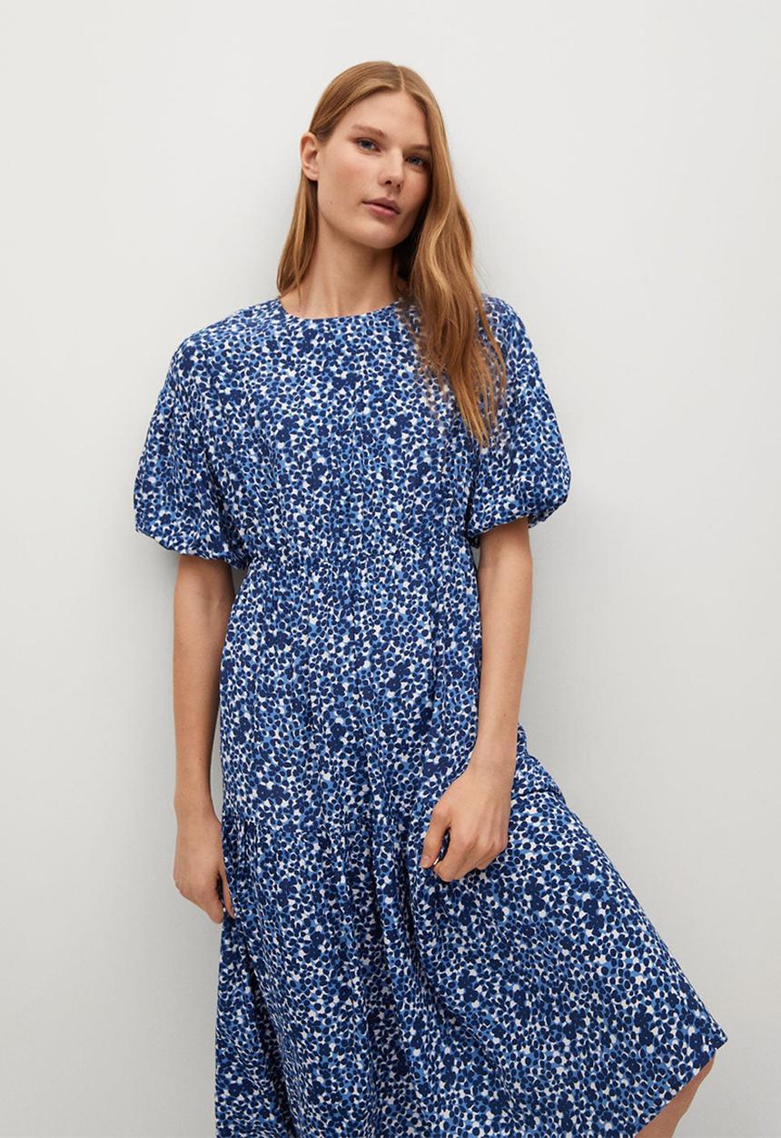 MANGO - Dress ocean - navy
