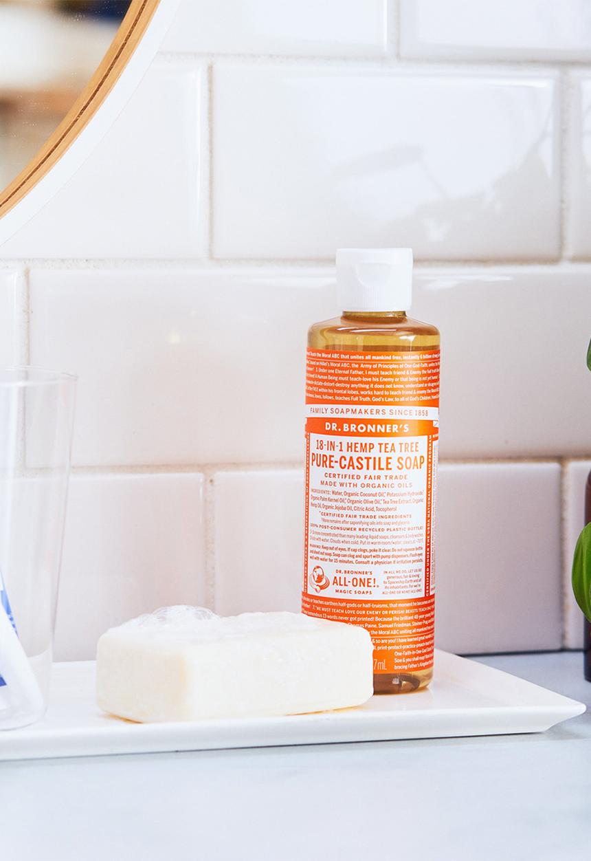 DR. BRONNER'S - Pure-Castile Liquid Soap 18-in-1 Hemp Tea Tree