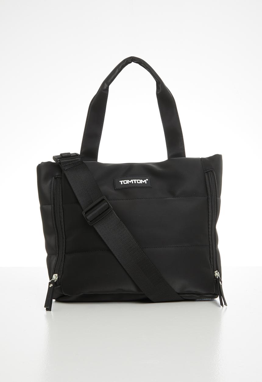 Tom Tom - Quilted tote bag - black