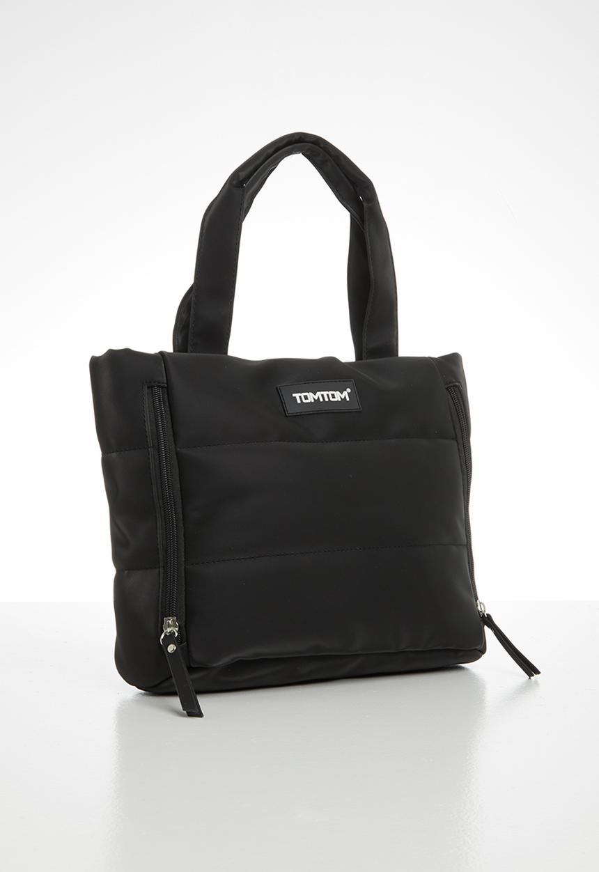 Tom Tom - Quilted tote bag - black