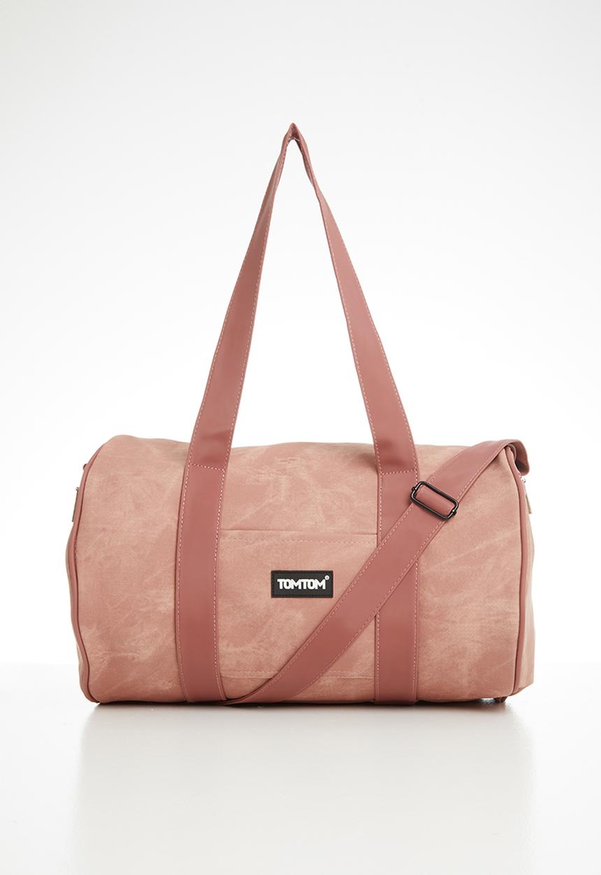 Tom Tom - Soft pu duffel bag - pink