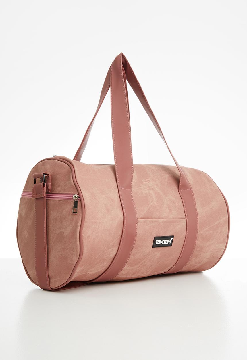 Tom Tom - Soft pu duffel bag - pink