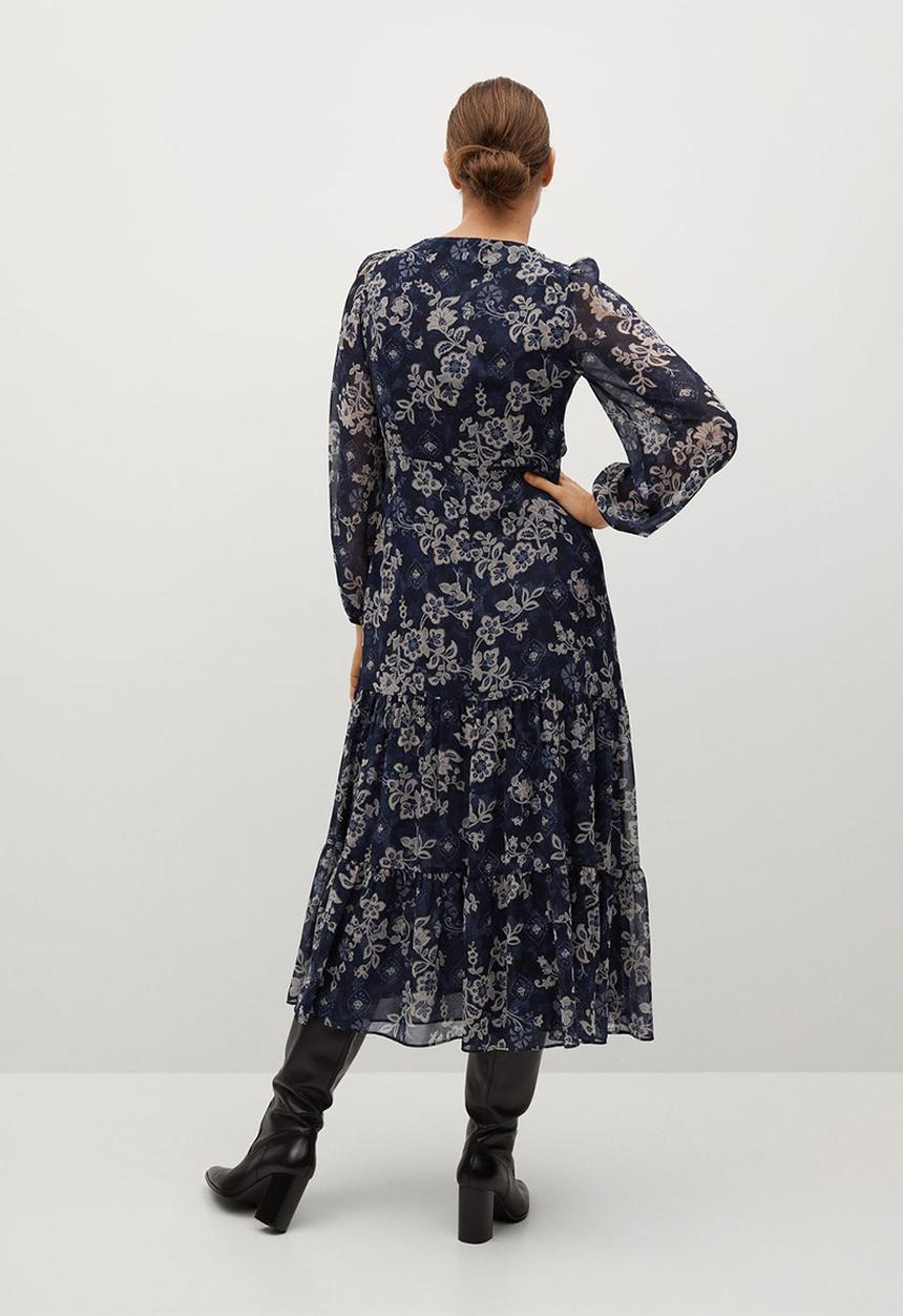MANGO - Dress moni - blue