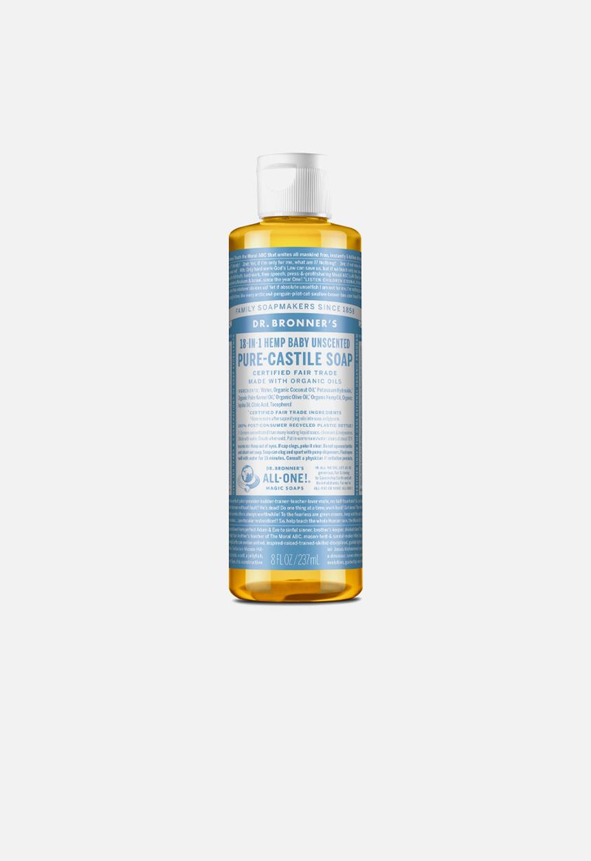 DR. BRONNER'S - Pure-Castile Liquid Soap 18-in-1 Hemp Baby Unscented