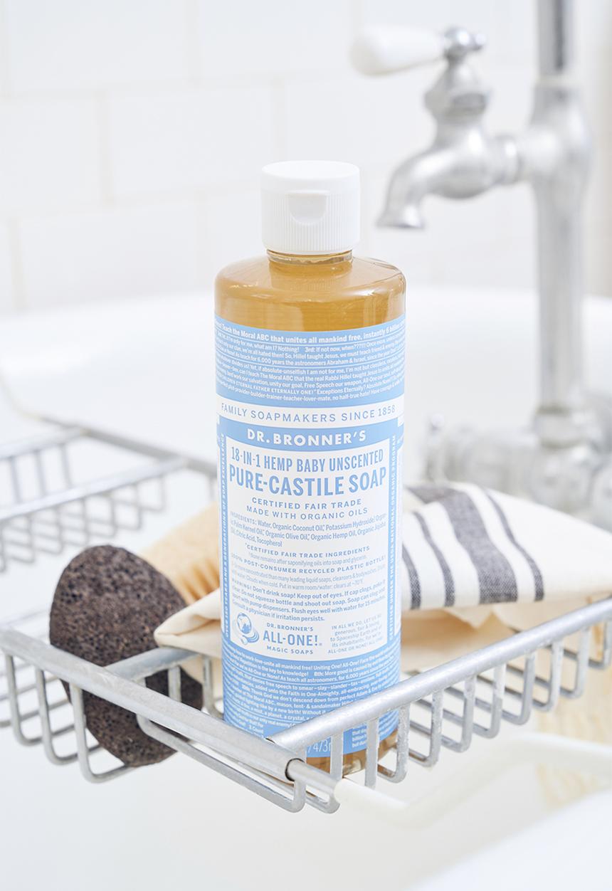 DR. BRONNER'S - Pure-Castile Liquid Soap 18-in-1 Hemp Baby Unscented