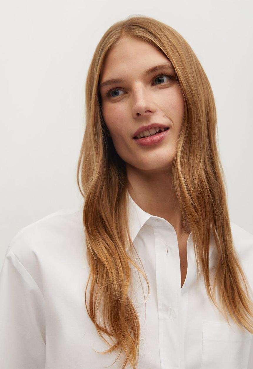 MANGO - Dress mille - white