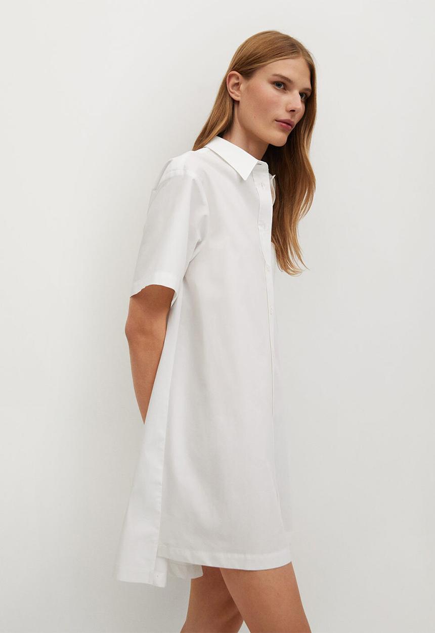 MANGO - Dress mille - white