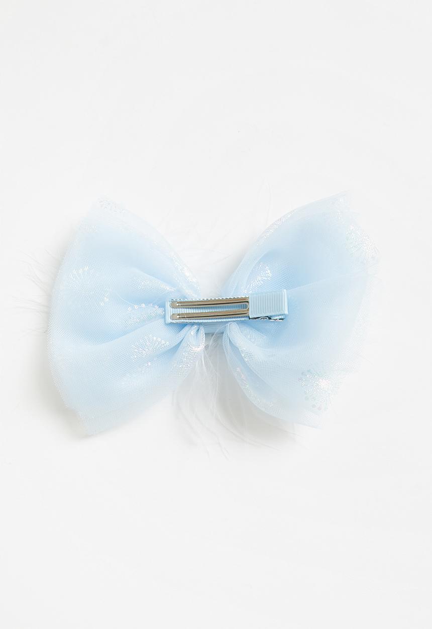 Pop Candy - Girls bow hair clip - blue