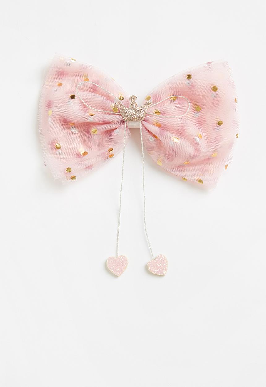 Pop Candy - Girls bow hair clip - pink