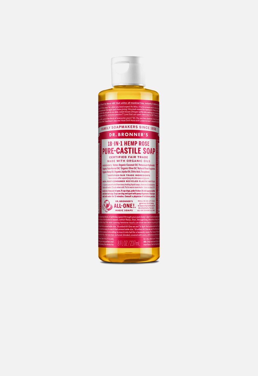 DR. BRONNER'S - Pure-Castile Liquid Soap 18-in-1 Hemp Rose