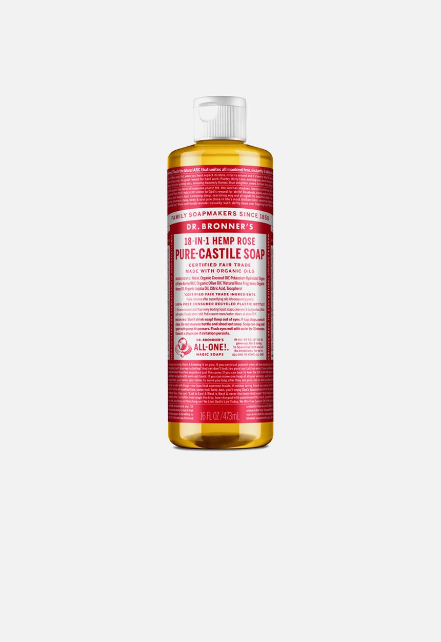 DR. BRONNER'S - Pure-Castile Liquid Soap 18-in-1 Hemp Rose