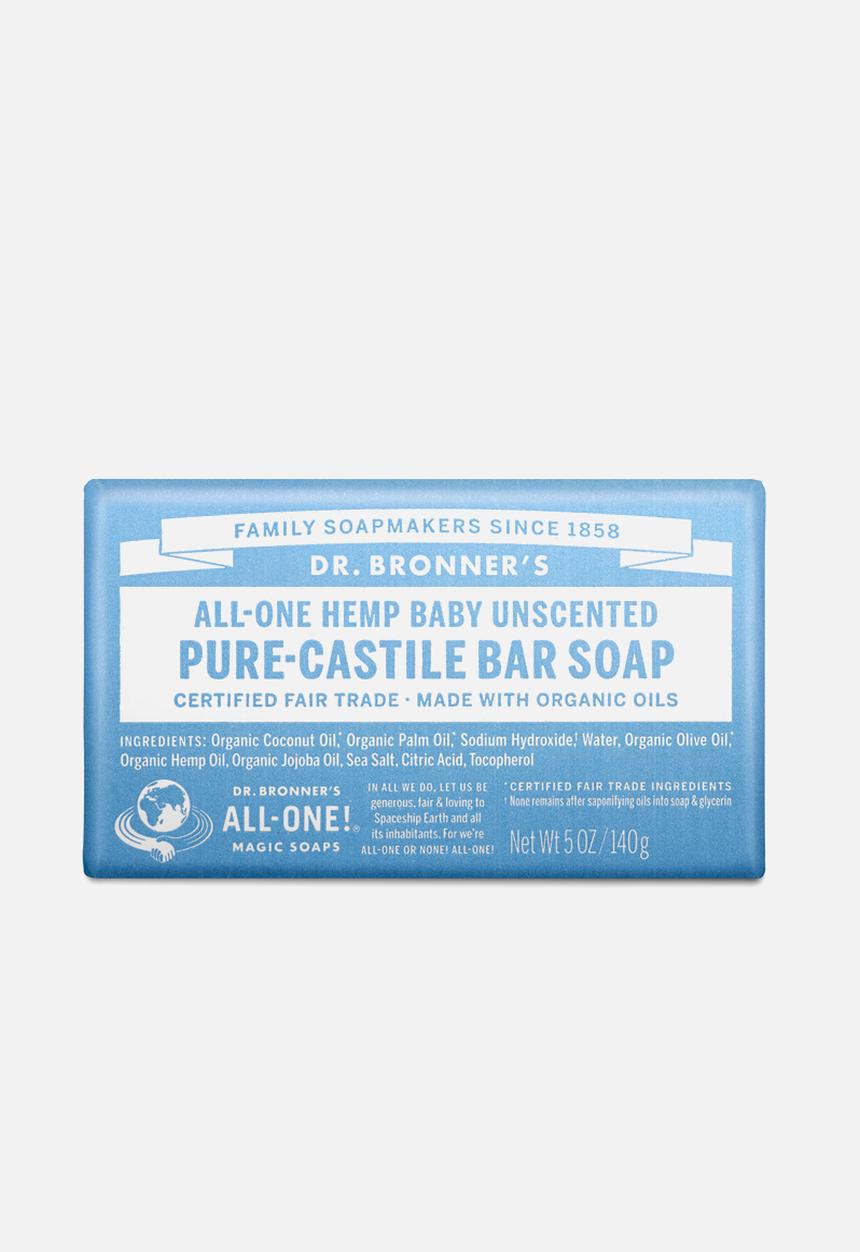 DR. BRONNER'S - Pure-Castile Bar Soap All-One Hemp Baby Unscented