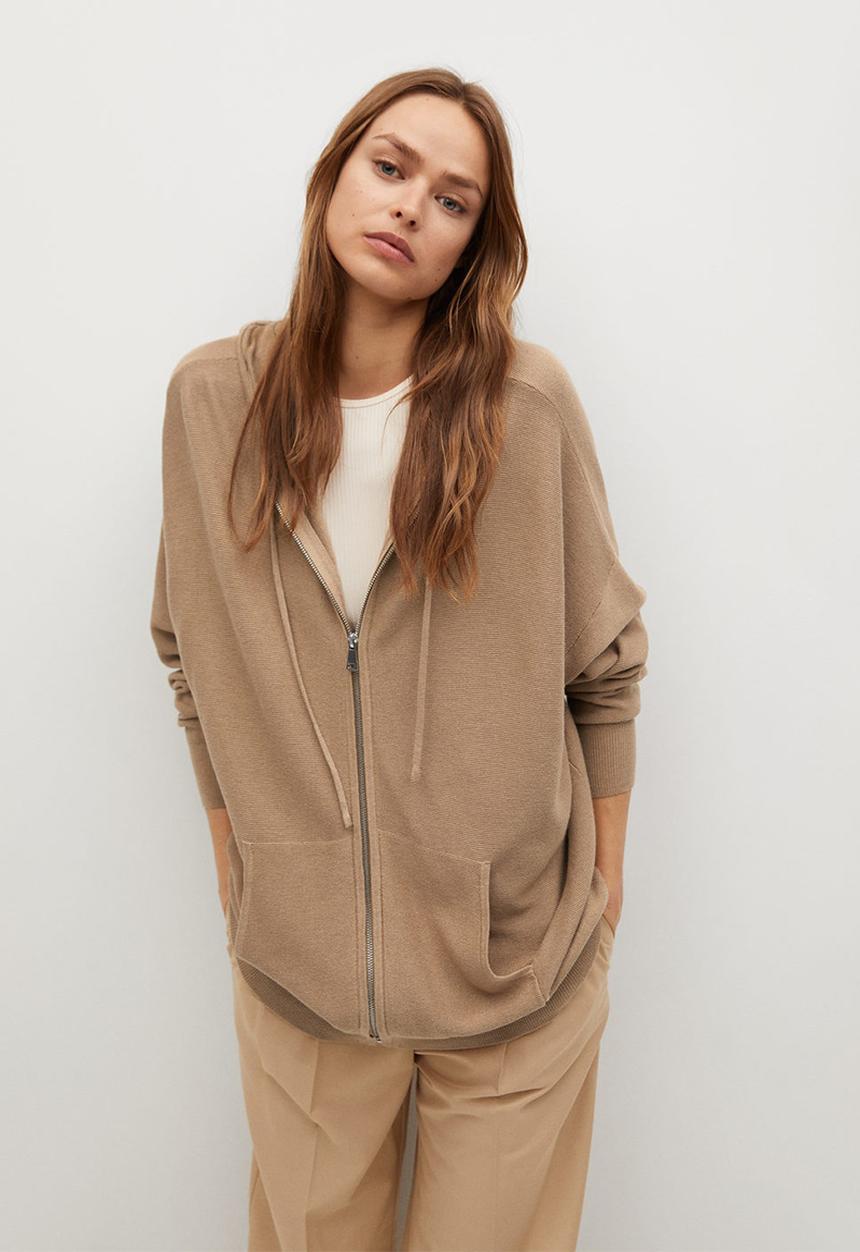 MANGO - Cardigan milan - brown