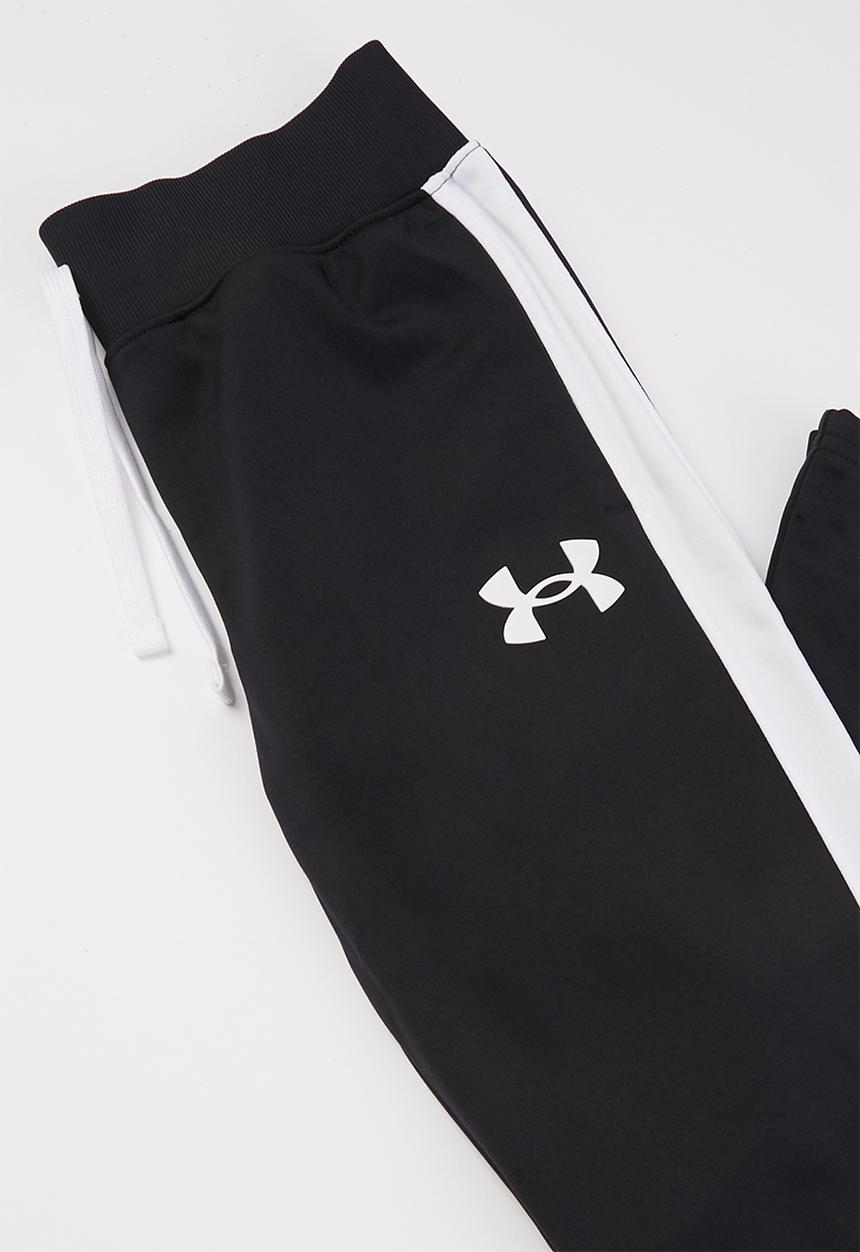 Under Armour - Em knit track suit - black & white 