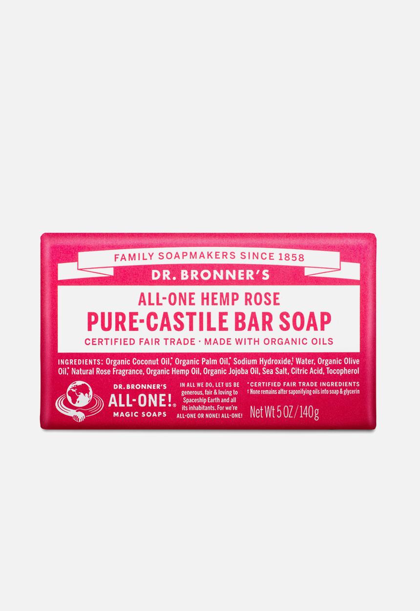 DR. BRONNER'S - Pure-Castile Bar Soap All-One Hemp Rose
