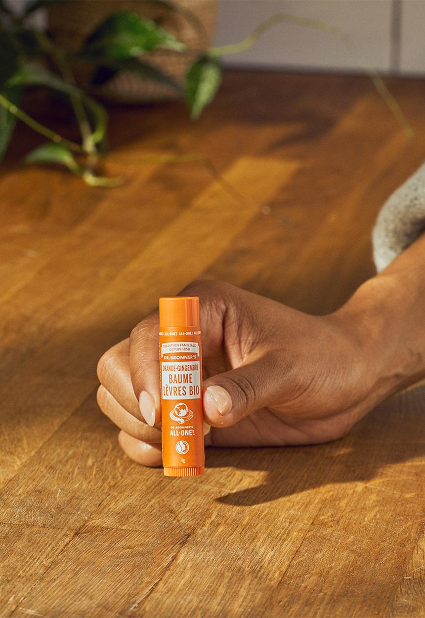 DR. BRONNER'S - Orange Ginger Organic Hemp Oil Lip Balm
