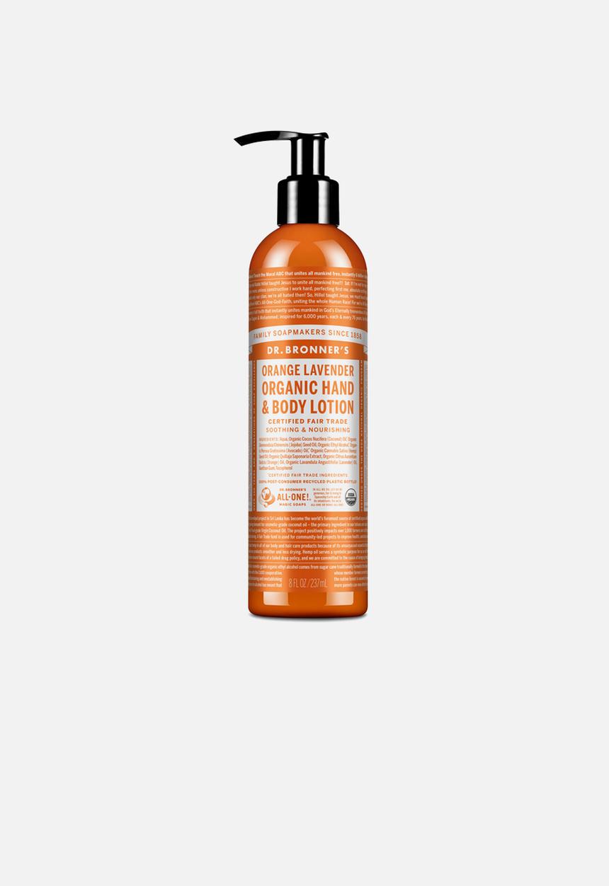 DR. BRONNER'S - Orange Lavender Organic Hand & Body Lotion