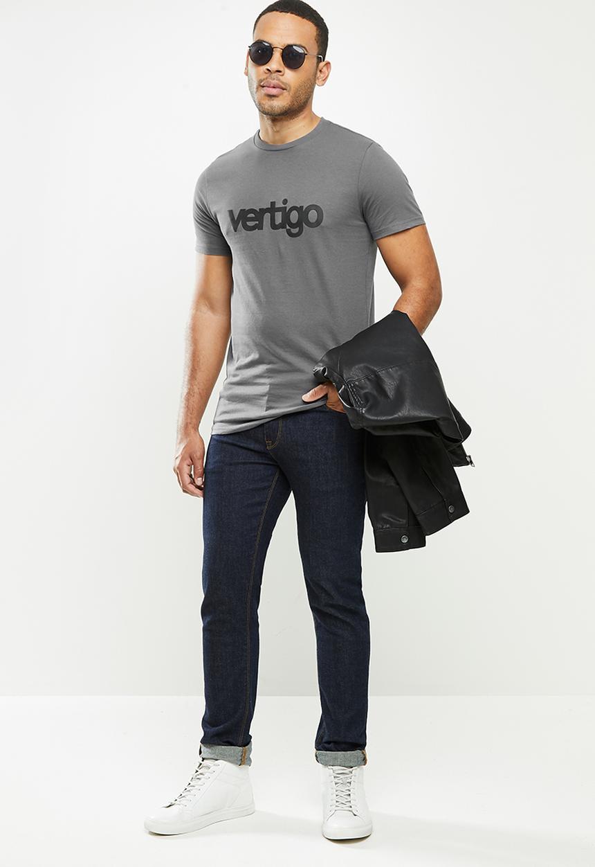 Vertigo - Mens vertigo T-shirt - grey