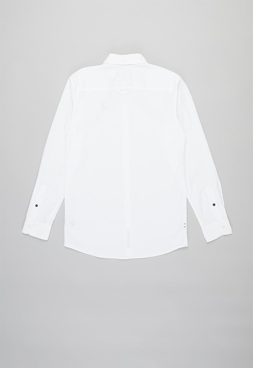 POLO - Boys nicholas long sleeve shirt - white