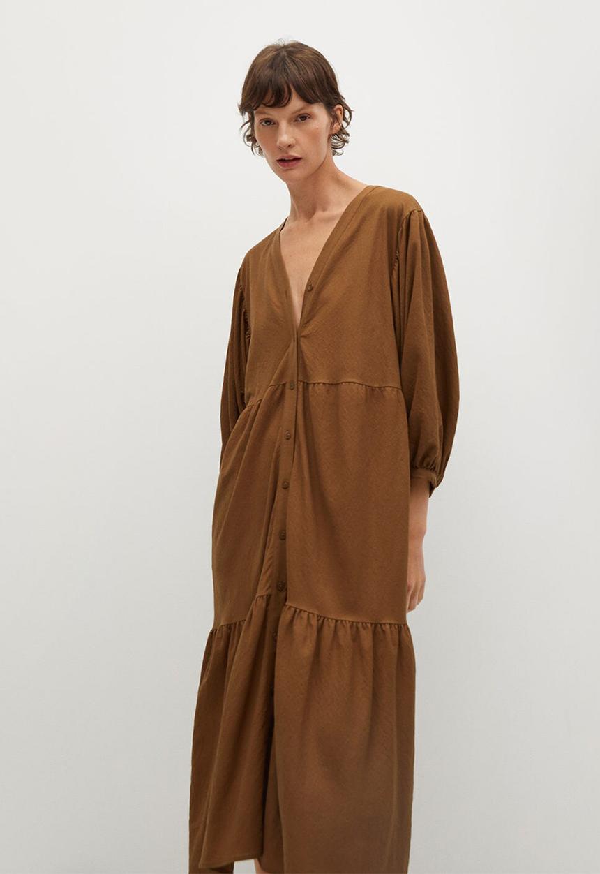 MANGO - Dress carmina - brown
