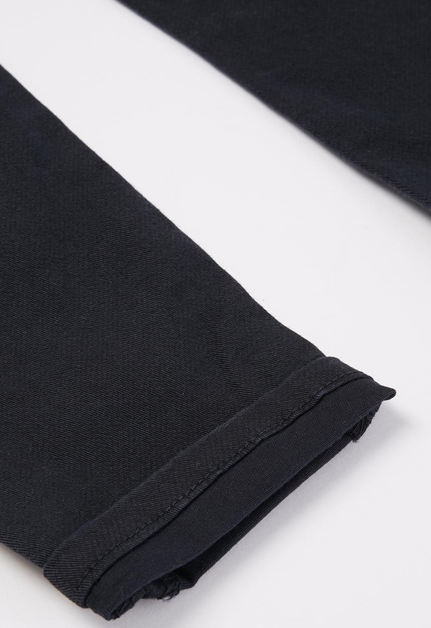 MINOTI - Washed textured pants - navy