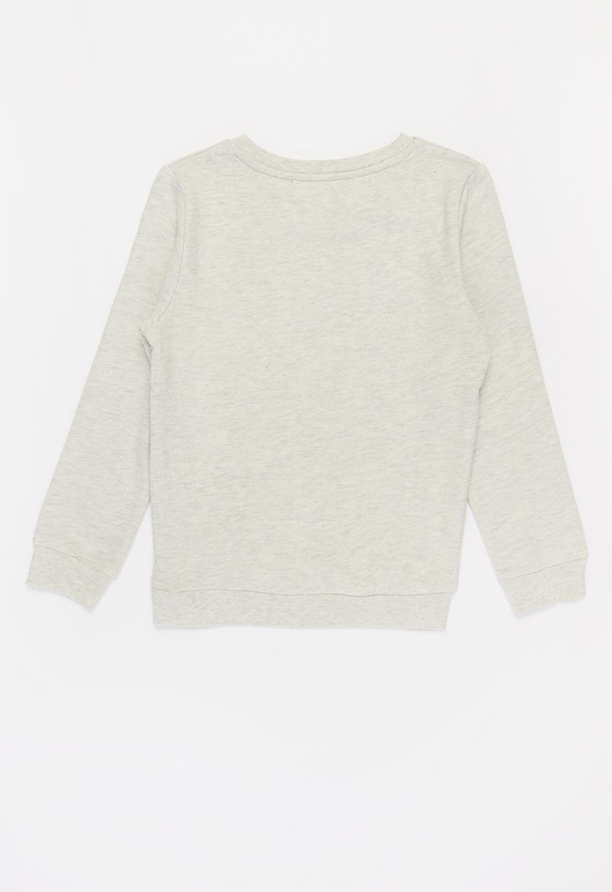 MINOTI - Slam dunk photographic print sweatshirt - grey