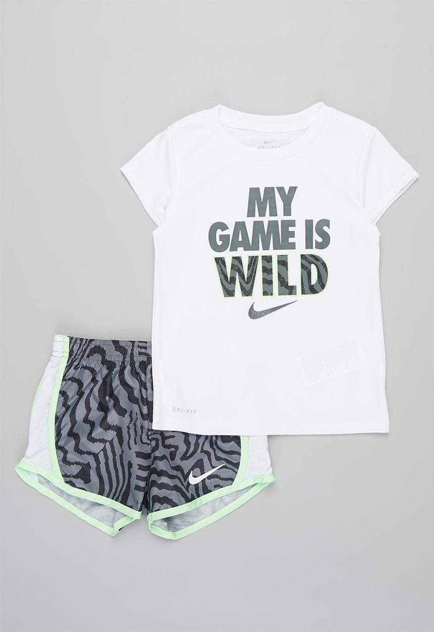 Nike - Nkg electric zebra short set - multi 