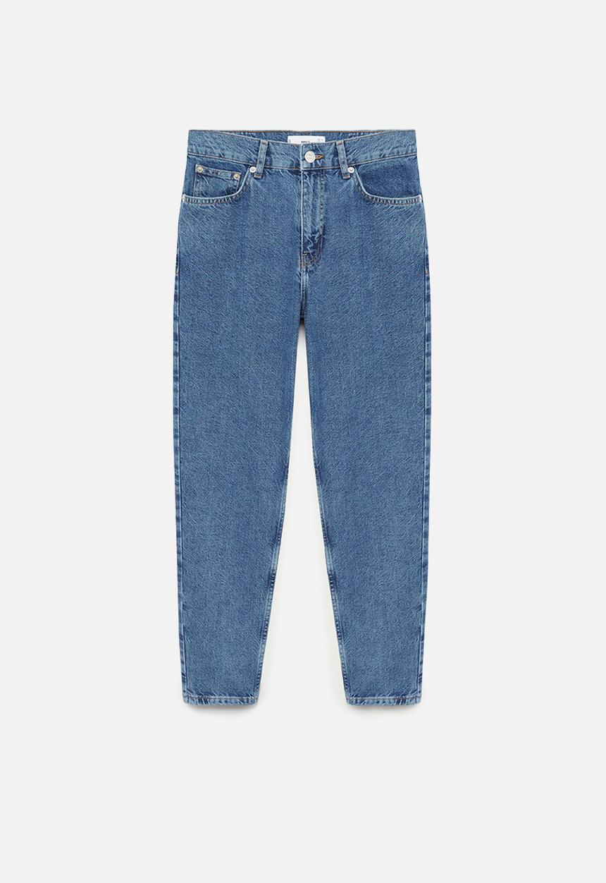 MANGO - Jeans mom - blue