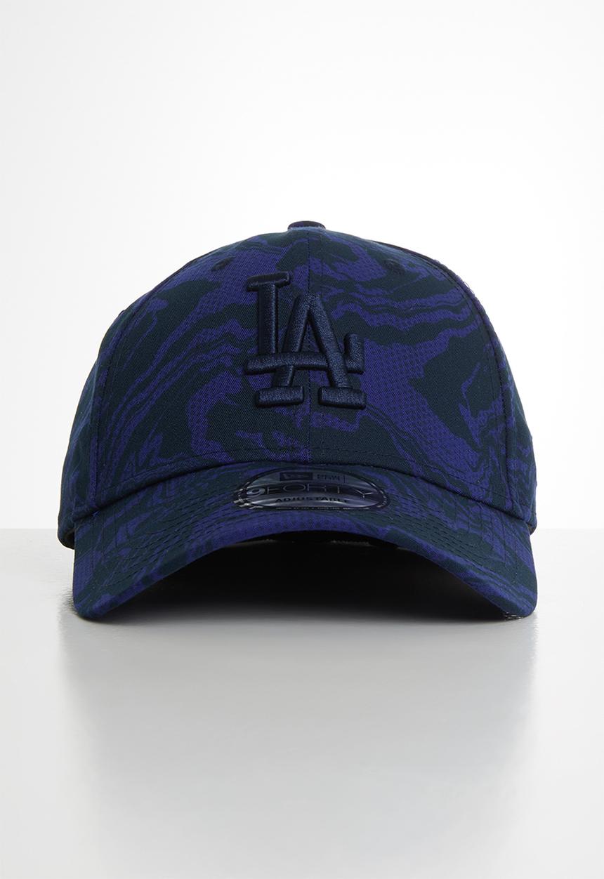 New Era - Camo 9forty Los Angeles Dodgers - black & blue