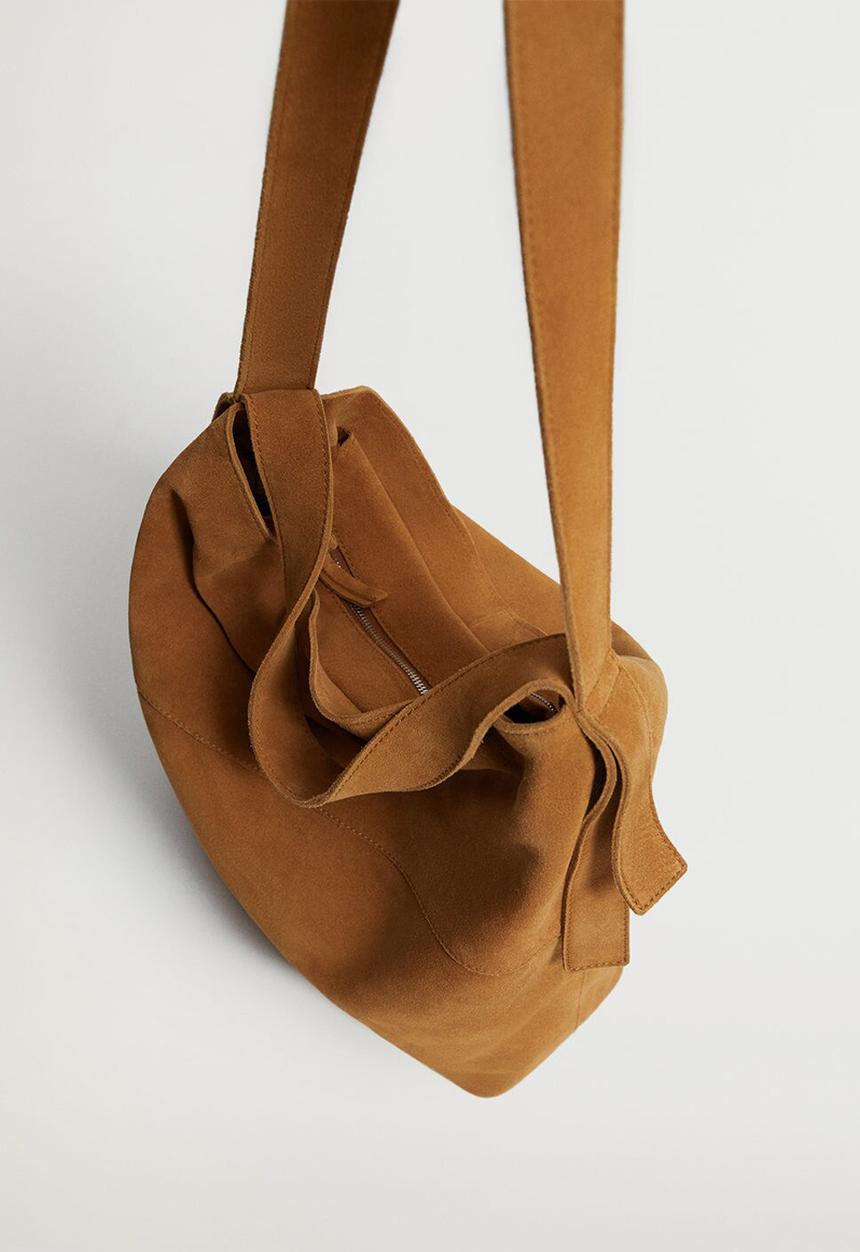 MANGO - Prima bag - medium brown
