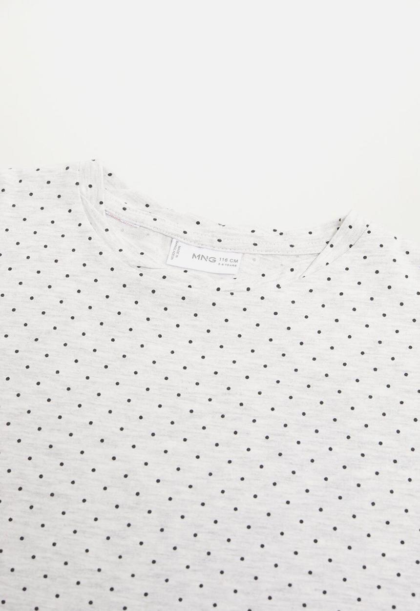 MANGO - Carlota pyjamas - pastel grey