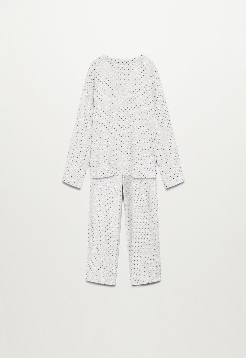 MANGO - Carlota pyjamas - pastel grey