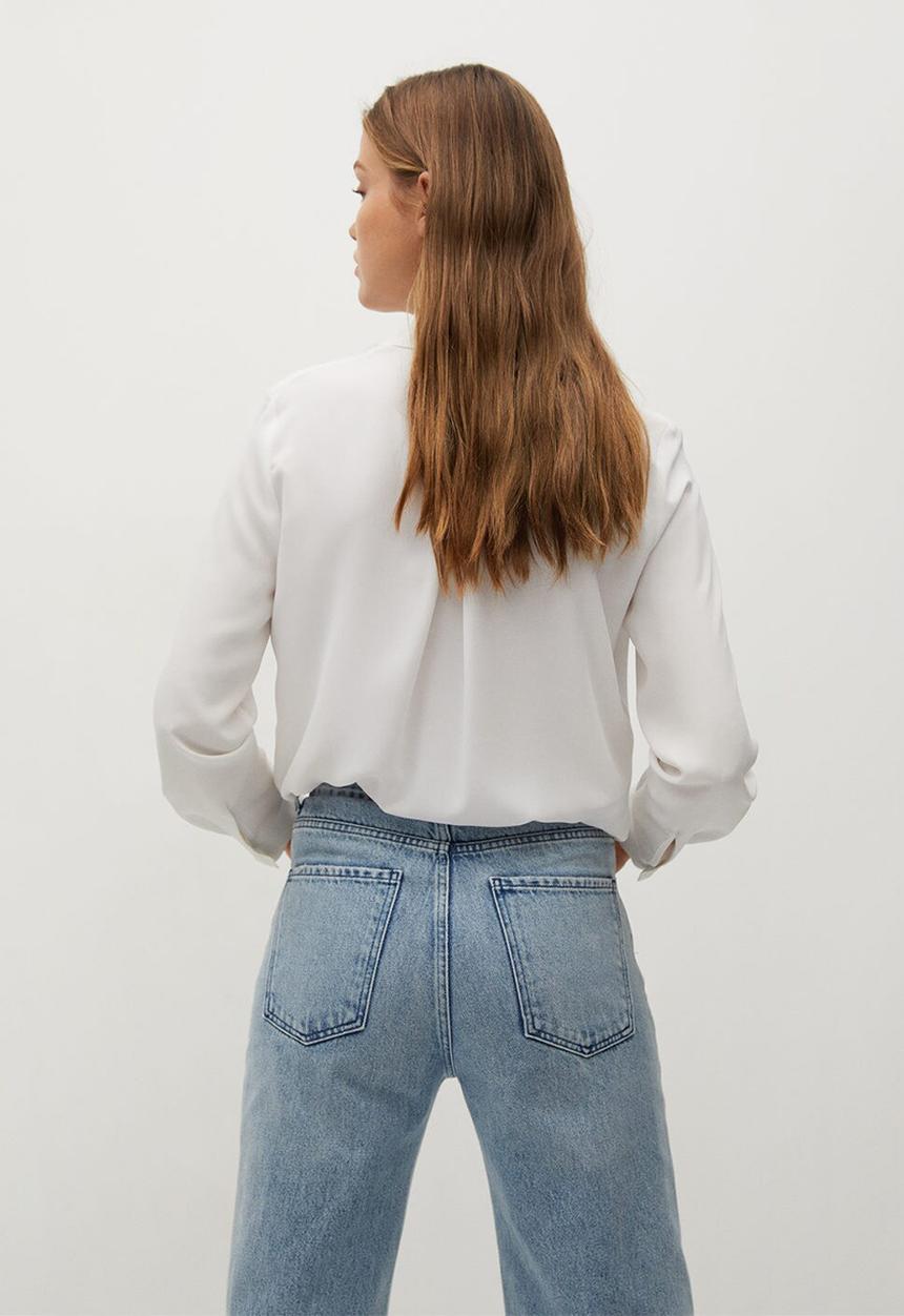 MANGO - Shirt basic - natural