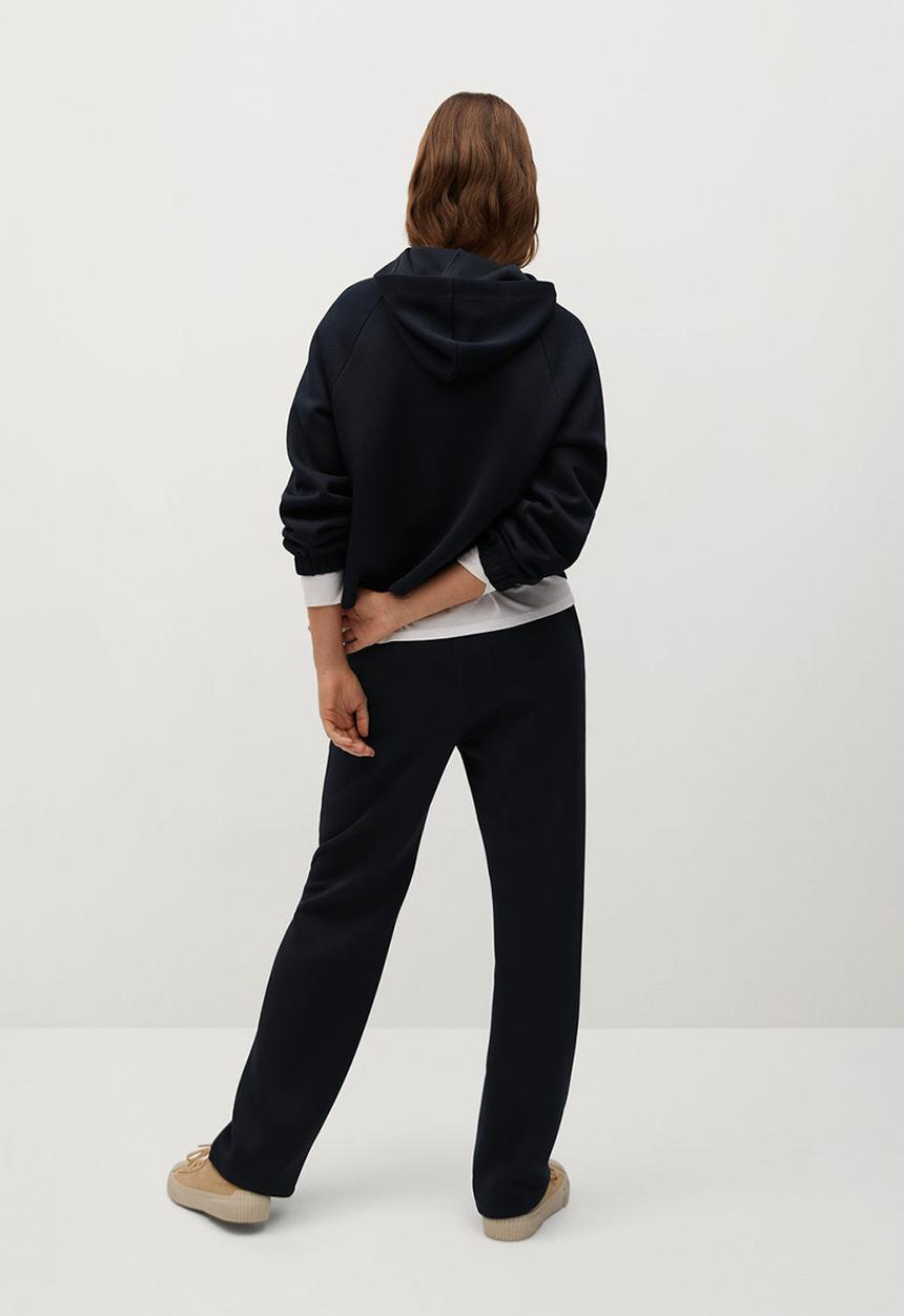 MANGO - Trousers tammy - navy