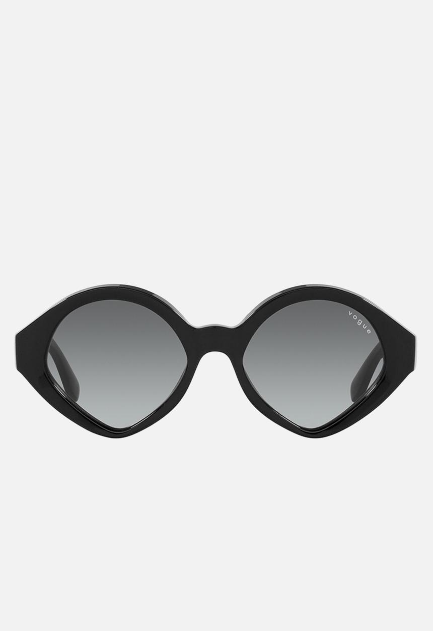 Vogue Eyewear - Vogue x mbb irregular sunglasses - black